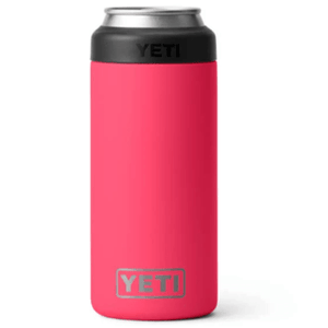 Yeti Drinkware Bimini Pink Yeti Rambler Colster Slim Can 12oz Insulator