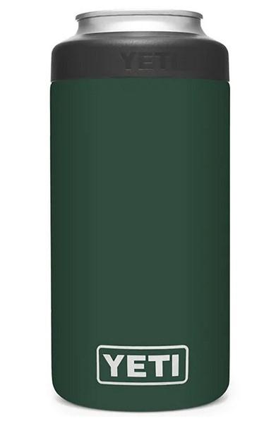 Yeti Drinkware Northwoods Green Yeti Rambler Colster Tall Can 16oz Insulator